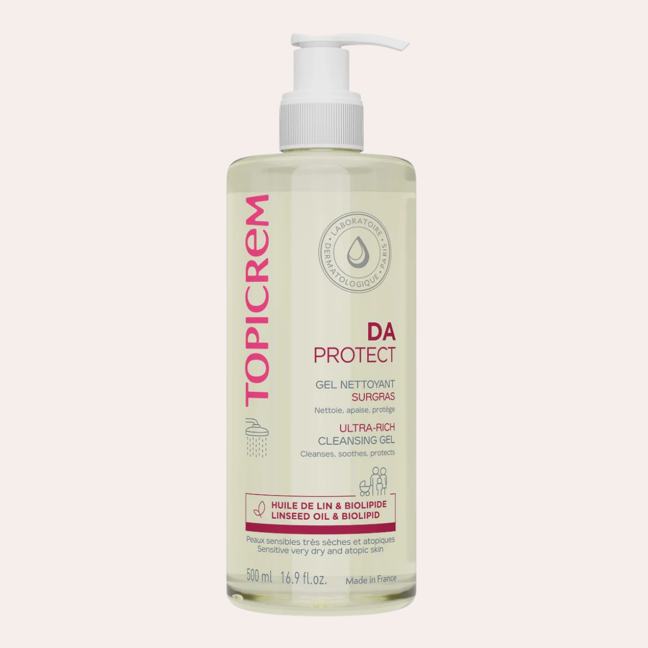 Topicrem DA PROTECT Gel nettoyant surgras